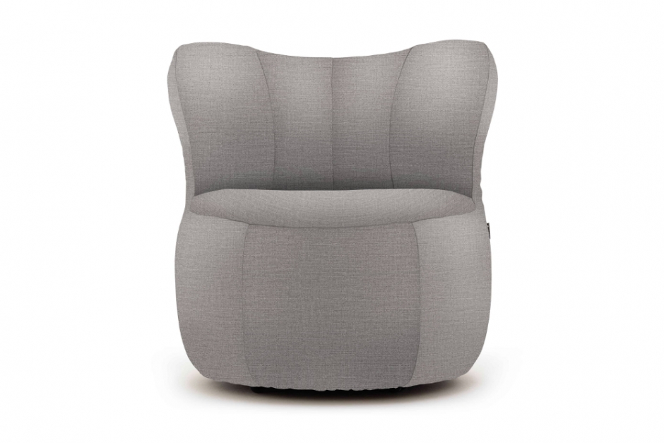 Freistil 173 Sessel staubgrau 2064 mit Rollen Sofort lieferbar