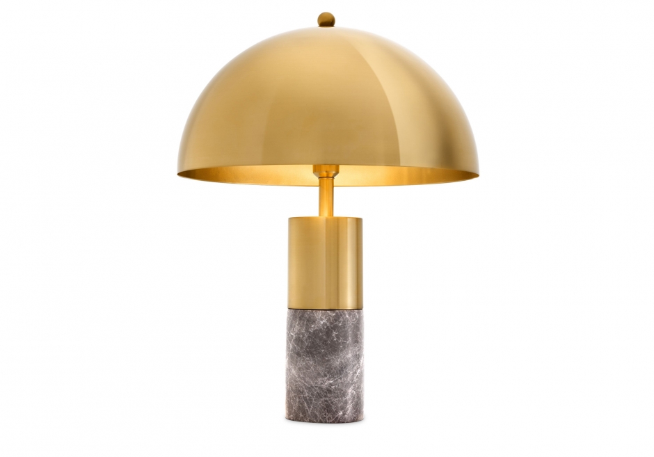 Nachttischlampe Flair Gold