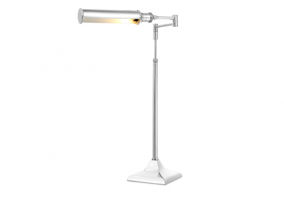 Nachttischlampe Kingston Silber