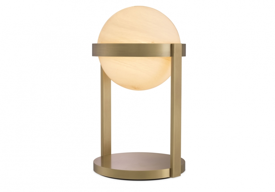 Nachttischlampe Hayward Messing