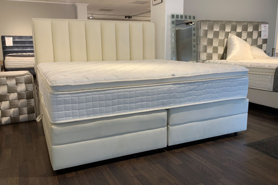 Boxspringbett Stripe 8 mit Bettkasten 180x200