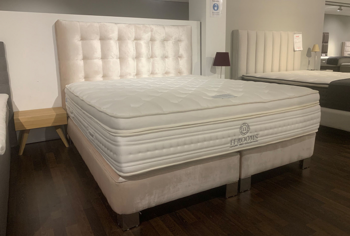 Boxspringbett Button Deluxe 180x200